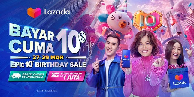 Lazada Epic 10th Birthday Sale: Shopping spree, free shipping