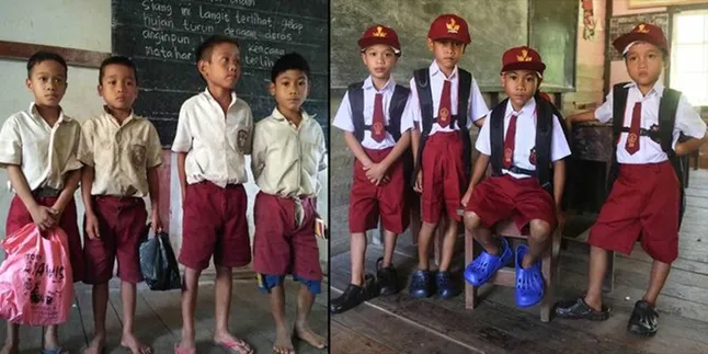 Bantuan Presiden Untuk Siswa 'Pak Jokowi, Minta Tas' Telah Tiba