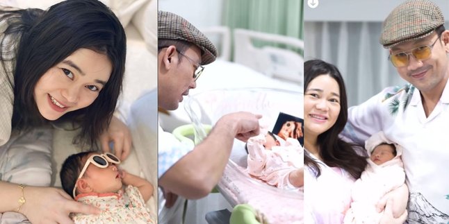 Just a Few Weeks Old, Denny Sumargo Shocked to See His Daughter Already Can Sleep on Her Side