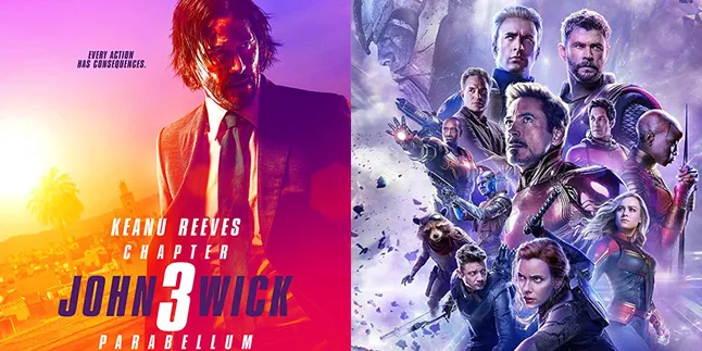 Baru Debut, 'JOHN WICK 3' Sukses Lengserkan 'AVENGERS: ENDGAME' Baru Debut, 'JOHN WICK 3' Sukses Lengserkan 'AVENGERS: ENDGAME'