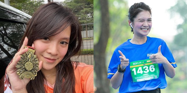 New Two Years Pursue Running Sports, Vinessa Inez Already Has Four Marathon Medals