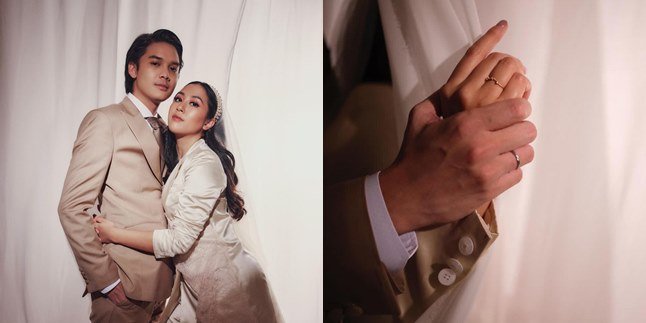 Newly Revealed Appearance of Sherina Munaf's Wedding and Engagement Rings, Simple with 18 Karat Gold