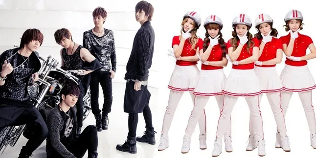 Bawakan Lagu Crayon Pop, MBLAQ Nekat Pakai Rok dan Helm