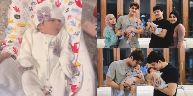 Sultan Babies Meet, 7 Portraits of Baby Leslar 'Ngapelin' Baby Ameena, Aurel Hermansyah's Child - Rizky Billar: His Child is So Handsome