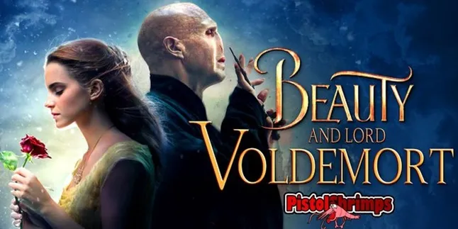'Beauty & Lord Voldemort', Perpaduan Princess Disney dan HarPot