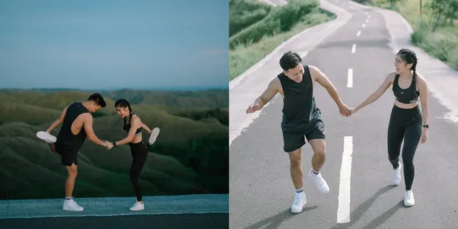 Beda dari yang Lain! Ini 9 Potret Prewedding Olivia MasterChef Bareng Kekasih, Sambil Workout Beda dari yang Lain! Ini 9 Potret Prewedding Olivia MasterChef Bareng Kekasih, Sambil Workout