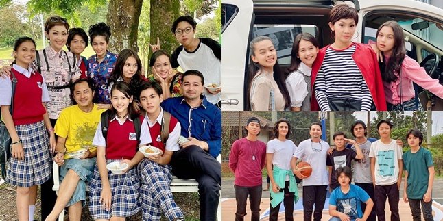 Although Different Generations, These 8 Photos Show the Familiarity of Senior Celebrities and Teenagers in the Soap Opera 'DARI JENDELA SMP'