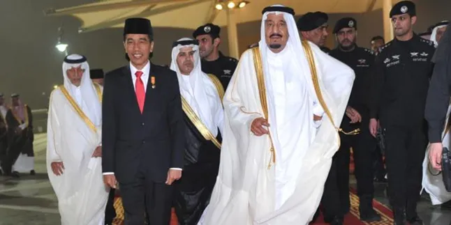 Begini Cara Presiden Sambut Raja Salman, Super Istimewa!