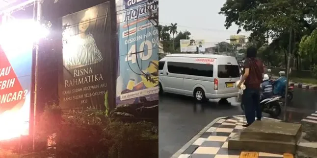 Begitu Sakit Hati, Pria Ini Putusin Pacarnya Lewat Baliho