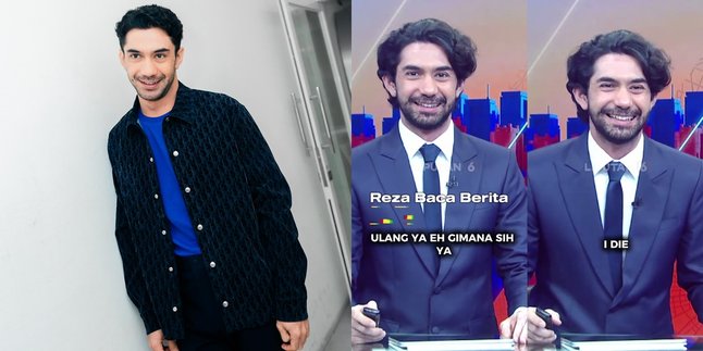 Behind the Scene Reza Rahadian Becomes a Presenter at SCTV, Full of Laughter and Super Fun