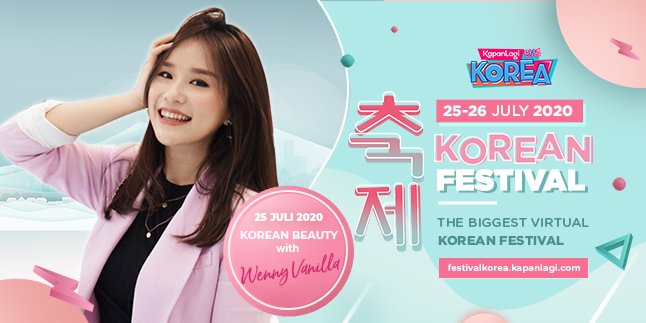 Learn Korean Makeup with Wenny Vanilla at KapanLagi Korean Festival