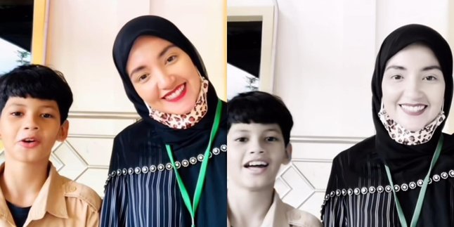 Unable to Meet with Her Child, Tsania Marwa, Ex-Wife of Atalarik Syach, Sends Prayers for Her Son's Graduation
