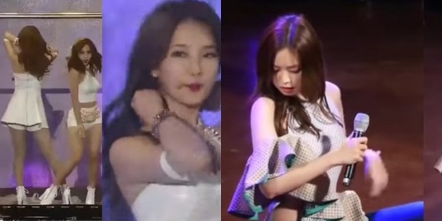 Fashion Disaster During K-Pop Idol Performance, Some Bras Slipped and Skirts Came Off