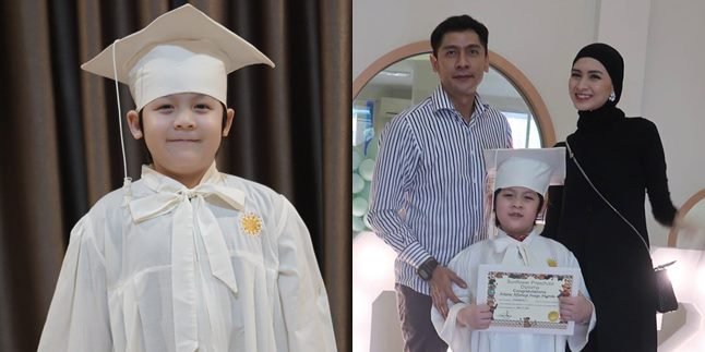 Soon to Enter Elementary School, Here are 7 Rarely Seen Photos of Donita and Adi Nugroho's Son, Svarga - Growing Handsome