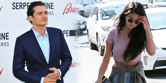 Berada di Samping Orlando Bloom, Selena Gomez Tersipu Malu