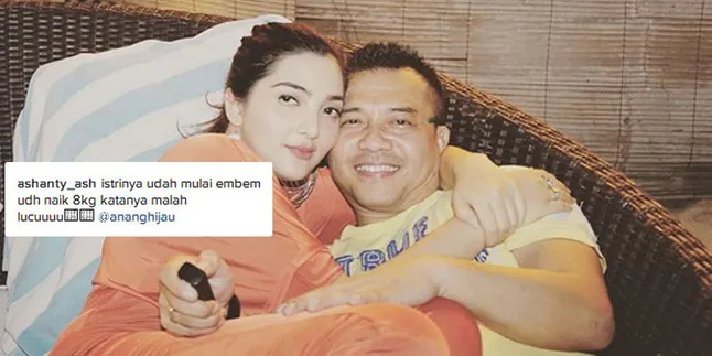Berat Naik 8 Kilo, Ashanty Tetap Jadi 'Kekasih Lucu' Anang Berat Naik 8 Kilo, Ashanty Tetap Jadi 'Kekasih Lucu' Anang