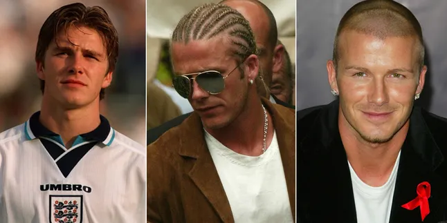 Berbagai Gaya Rambut 'Hot' David Beckham, Mana Yang Terkeren? Berbagai Gaya Rambut 'Hot' David Beckham, Mana Yang Terkeren?