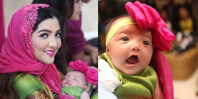 Berbakat! Belum Genap 3 Bulan, Baby Arsy Sudah Mau Nyanyi