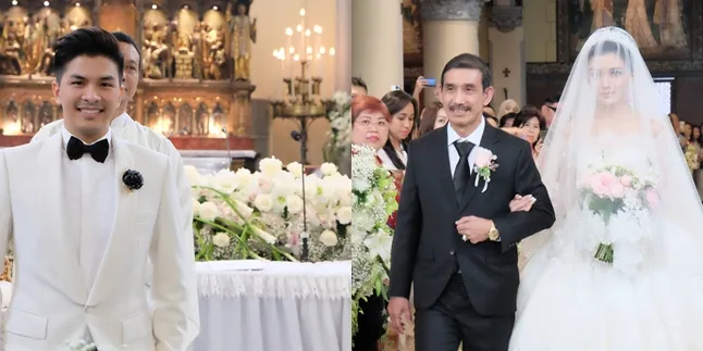 Berbalut Putih, Chelsea Olivia - Glenn Alinskie Resmi Menikah