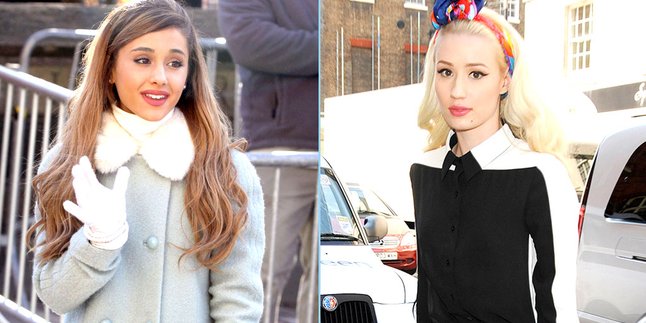 Berduet, Ariana Grande Sempat Bermasalah Dengan Iggy Azalea!