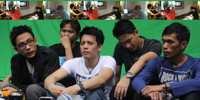 Beredar Foto Personel NOAH Sebelum Konser di Palembang