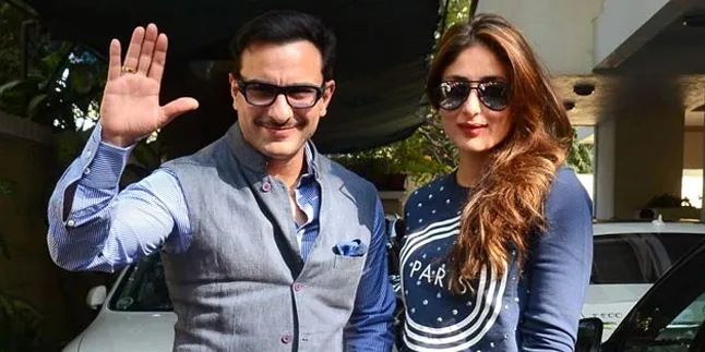 Beredar Foto Saif Hendak Cium Kareena dan Taimur, Bikin Melting! Beredar Foto Saif Hendak Cium Kareena dan Taimur, Bikin Melting!