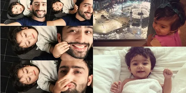 Berenang - Salat, Video Aksi Keponakan Shaheer Ini Nggemesin Abis