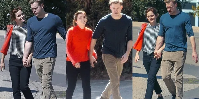 Bergandengan Tangan Dan Tersenyum Lebar, Emma Watson & Chord Overstreet Pacaran?