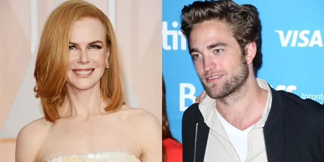 Berhijab, Nicole Kidman Bersandar Mesra di Bahu Robert Pattinson