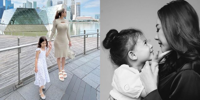 Give Tips to Chase Widows, Here are 7 Happy Portraits of Aura Kasih with her Only Daughter - 2 Years as a Single Parent