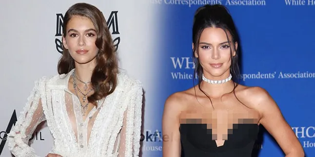 Berjalan Santai, Kaia Gerber & Kendall Jenner Bak Melenggak di Atas Catwalk Berjalan Santai, Kaia Gerber & Kendall Jenner Bak Melenggak di Atas Catwalk