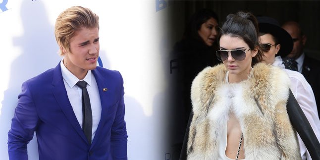 Berjemur Pakai Bikini, Kendall Jenner Dipeluk Intim Justin Bieber