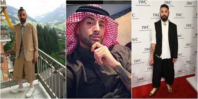 Berpenampilan Swag, Pangeran Arab Ini Tunjukkan Cinta Indonesia