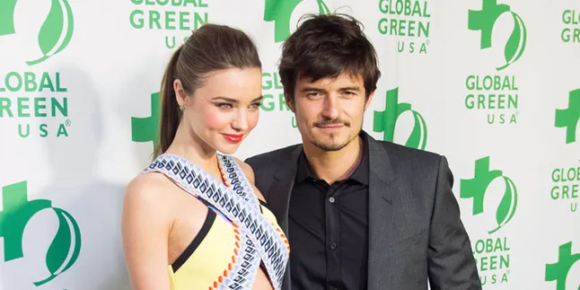 Berpisah, Miranda Kerr - Orlando Bloom Kembali Unjuk Kemesraan