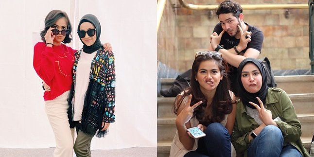 Competing to be a Wife, These are 8 Compact Moments of Aryani Fitriana and Indah Indriana Behind the Scenes of the Soap Opera 'SECOND WIFE'