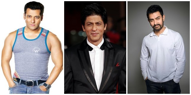 Bersaing Ketat, Salman Khan Kalahkan Shahrukh Khan dan Aamir Khan