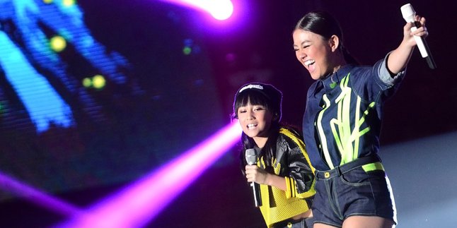 Bersama Keponakan, Agnez Mo - Chloe X Hebohkan ICA 2015