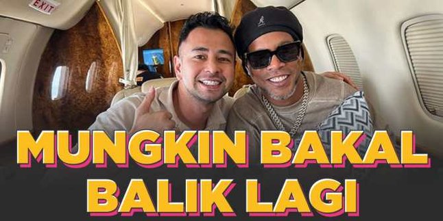 Visiting Raffi Ahmad's House, Ronaldinho Served Mixed Ice and Rolled Egg