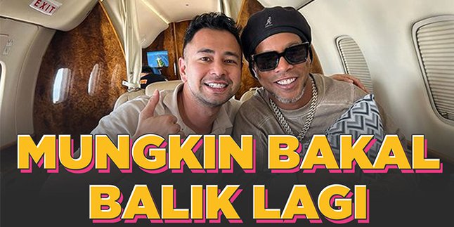 Visiting Raffi Ahmad's House, Ronaldinho Served Mixed Ice and Rolled Egg