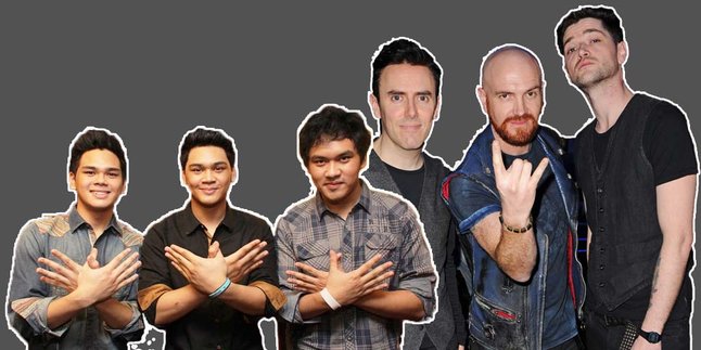 Bertemu di Singapura, The Overtunes dan The Script Sedang Apa?