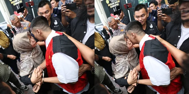 Meeting Vadel Badjideh in Court, Titin Badjideh Emotionally Kisses Her Son's Cheek: Says Mama Is Here