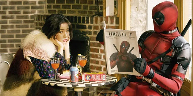 Beruntung, HyunA Dapat Peluk Cinta Dari 'DEADPOOL' Betulan