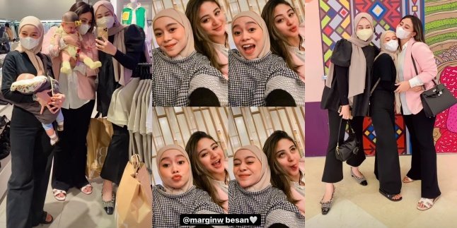 Bestie Becomes Future In-Law, 7 Fun Photos of Lesti Hanging Out with Margin Wieheerm - Inviting Baby Leslar and Guzel to the Mall