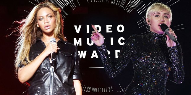 Beyonce, Miley Cyrus dan Katy Perry Pesta di MTV VMA 2014