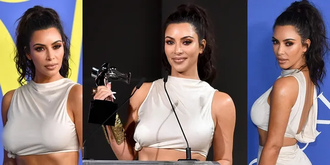 Biasa Berfoto Tanpa Busana, Kim Kardashian Mengaku Terkejut Terima Fashion Awards Biasa Berfoto Tanpa Busana, Kim Kardashian Mengaku Terkejut Terima Fashion Awards