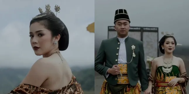 Biasa Tampil Dewasa, Ini 7 Potret Prewed Fay Nabila yang Manglingi - Kenakan Kemben Jawa Bikin Pesonanya Keluar