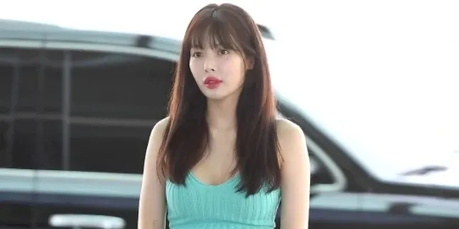 Bibir Terlihat Lebih Tebal, HyunA Dicurigai Lakukan Operasi Plastik Bibir Terlihat Lebih Tebal, HyunA Dicurigai Lakukan Operasi Plastik