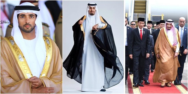 Bihst, Jubah Kebesaran Raja Beserta Keluarga Kerajaan Arab Saudi