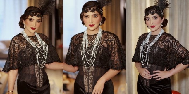 Making You Forget That She's Already a Grandmother, 7 Glamorous Photos of Ashanty with 'THE GREAT GATSBY' Style - Wearing Corsets to Show Off Her Slim Waist