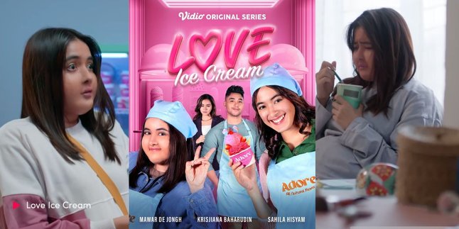 Astonishing! Mawar Eva de Jongh Transforms into an Oversized Girl in the Vidio Series 'LOVE ICE CREAM'